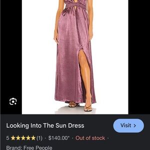 Free People Purple Maxi Dress